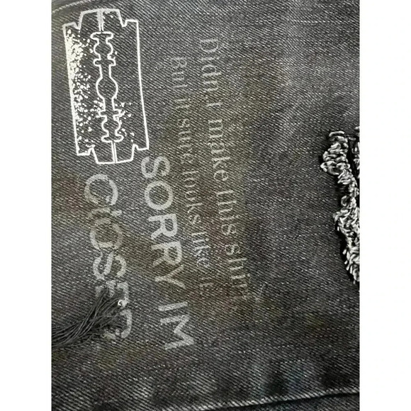 MNML NWT MENS URBAN 2 COLOR DENM DISTRESSED JEANS SIZE 29 " - Picture 8 of 12